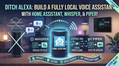 Ditch Alexa: Build a Fully Local Voice Assistant with Home Assistant, Whisper, and Piper!