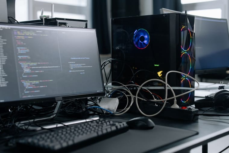 Local Ai desktop computer and scr